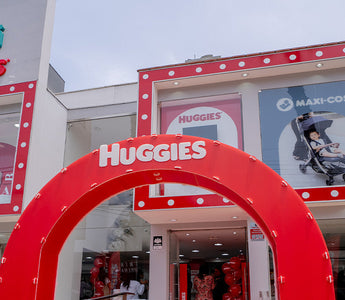 Infanti x Huggies: Una tienda insignia pensada para mamás, papás y peques 🩵❤️