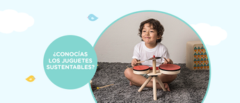 ¡Estimula y divierte a tu bebé con juguetes sustentables!