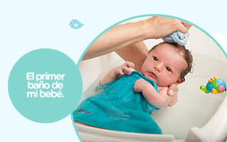 El primer baño de mi bebé