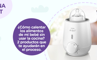 ¿Cómo calentar los alimentos de mi bebé sin usar la cocina? 2 productos que te ayudarán en el proceso