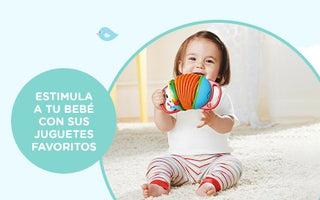 Estimula a tu bebé con sus juguetes favoritos