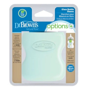 Funda de Biberón de Vidrio 5Oz Boca Ancha - Menta