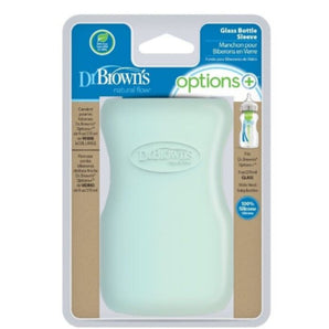 Funda de Biberon de Vidrio 9Oz Boca Ancha - Menta