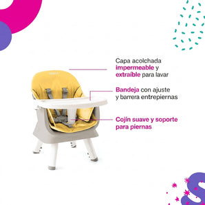 Silla de Comer Convertty 8 en 1
