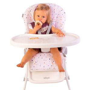 Silla de Comer Vainilla White/Granite