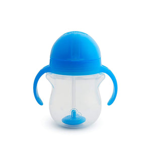 Vaso Antiderrame C/Asas y Sorbete Flexible Click Lock