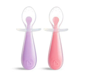 2 Cucharas De Silicona De Transición Niña