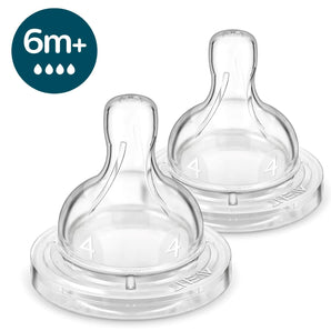 Tetina Anticolic Flujo Rapido 6+ x2