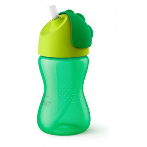 Vaso Con Sorbete 10Oz  Single Boy Verde