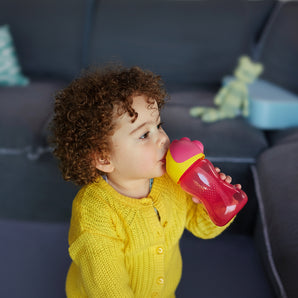 Vaso Con Sorbete 10Oz Single Girl Rosado