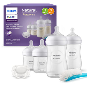 Set Natural 3.0 2x125ml + 2x260ml + Cepillo + Chupón