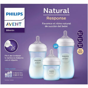 Set Natural 3.0 Triple Pack Azul
