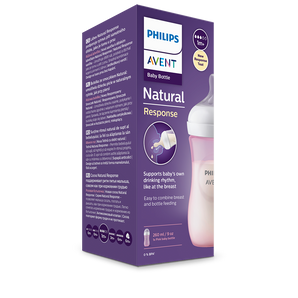 Biberón Natural Response 3.0 260Ml Flow 3 - 1M+