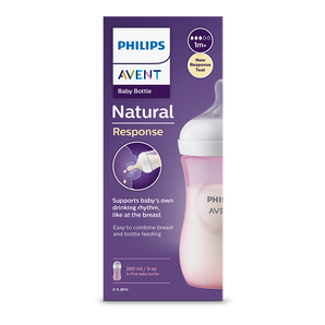 Biberón Natural Response 3.0 260Ml Flow 3 - 1M+