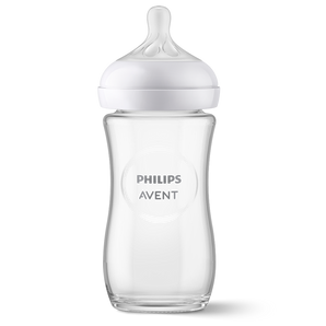 Biberón Natural de Vidrio Response 3.0 8Oz/240Ml Flow 3 -1M+