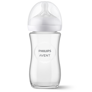 Biberón Natural de Vidrio Response 3.0 8Oz/240Ml Flow 3 -1M+