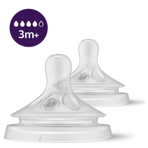 Tetina Natural Response 3.0 X2 Flow 4 - 3M+