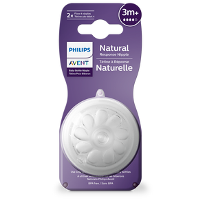 Tetina Natural Response 3.0 X2 Flow 4 - 3M+