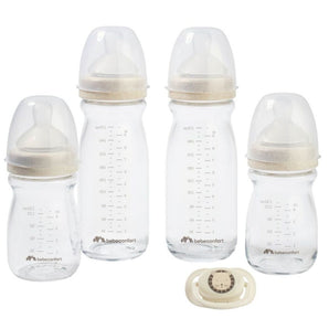 Kit de Iniciación de Biberones de Cristal Physio Air Care