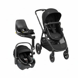 Coche Travel System Zelia 3 + Pebble 360° Pro + Family Fix Esse