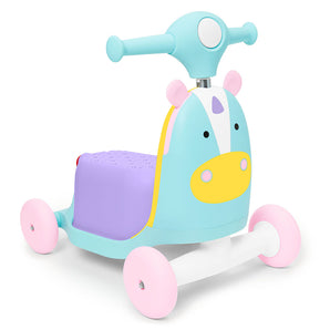 Scooter 3 en 1 Unicornio Zoo