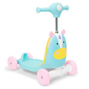 Scooter 3 en 1 Unicornio Zoo