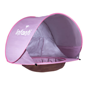 Carpa de Playa Con Piscina Pop Up Rosado