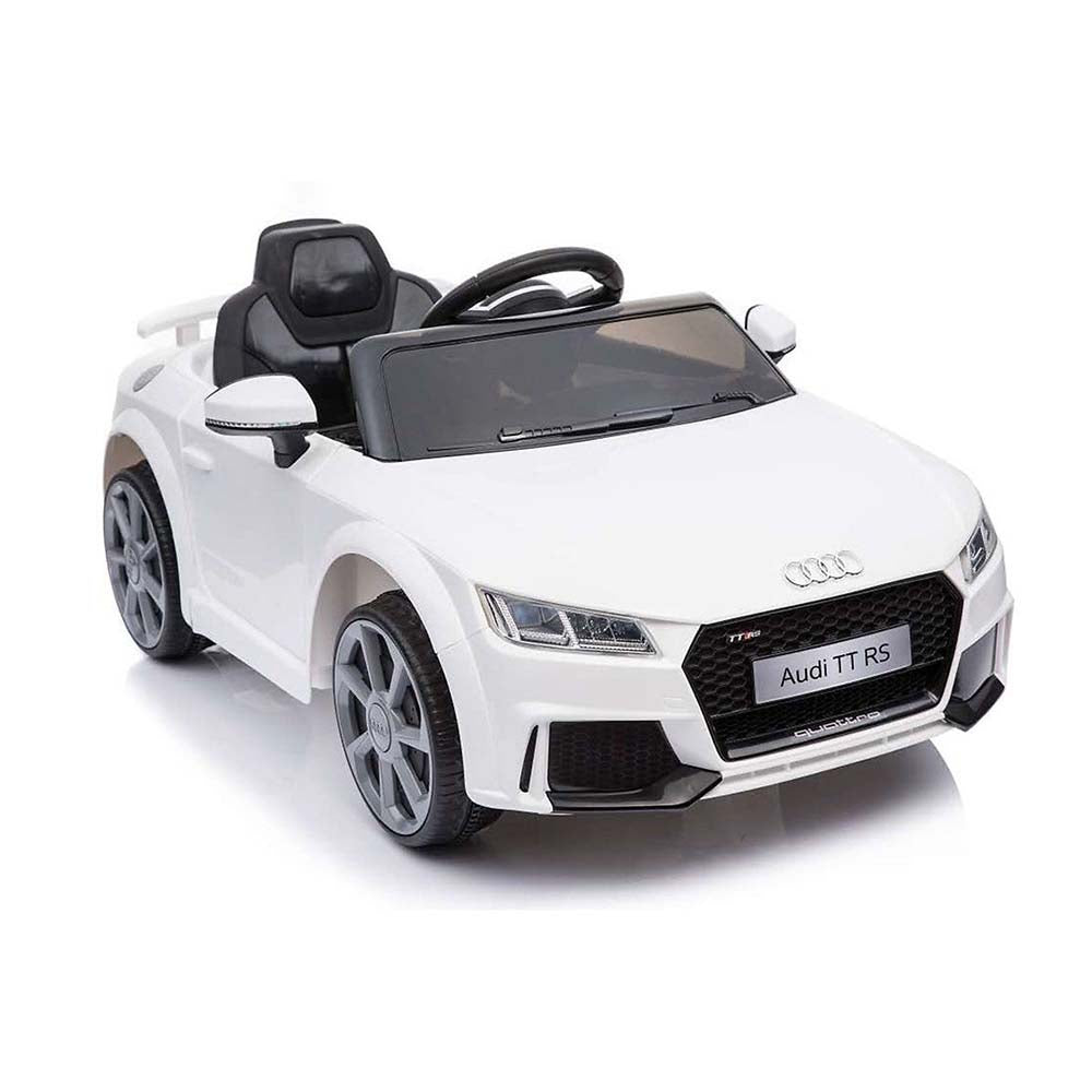 Carro Audi Tt Blanco A Bateria 6 Volts C/ Control