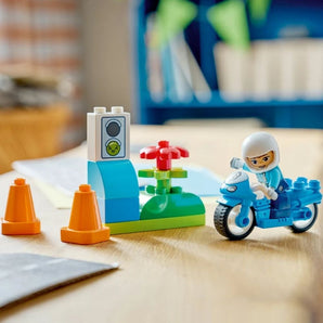 Moto de Policía Azul (10471)