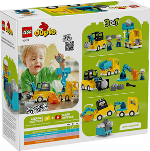 L.Duplo: Vehículos De Construcción 3 En 1 (10475)