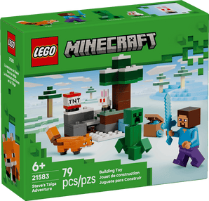 Lego Minecraft: La Aventura De Steve En La Taiga (21583)