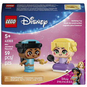 Mini Jasmine y Rapunzel (43303)