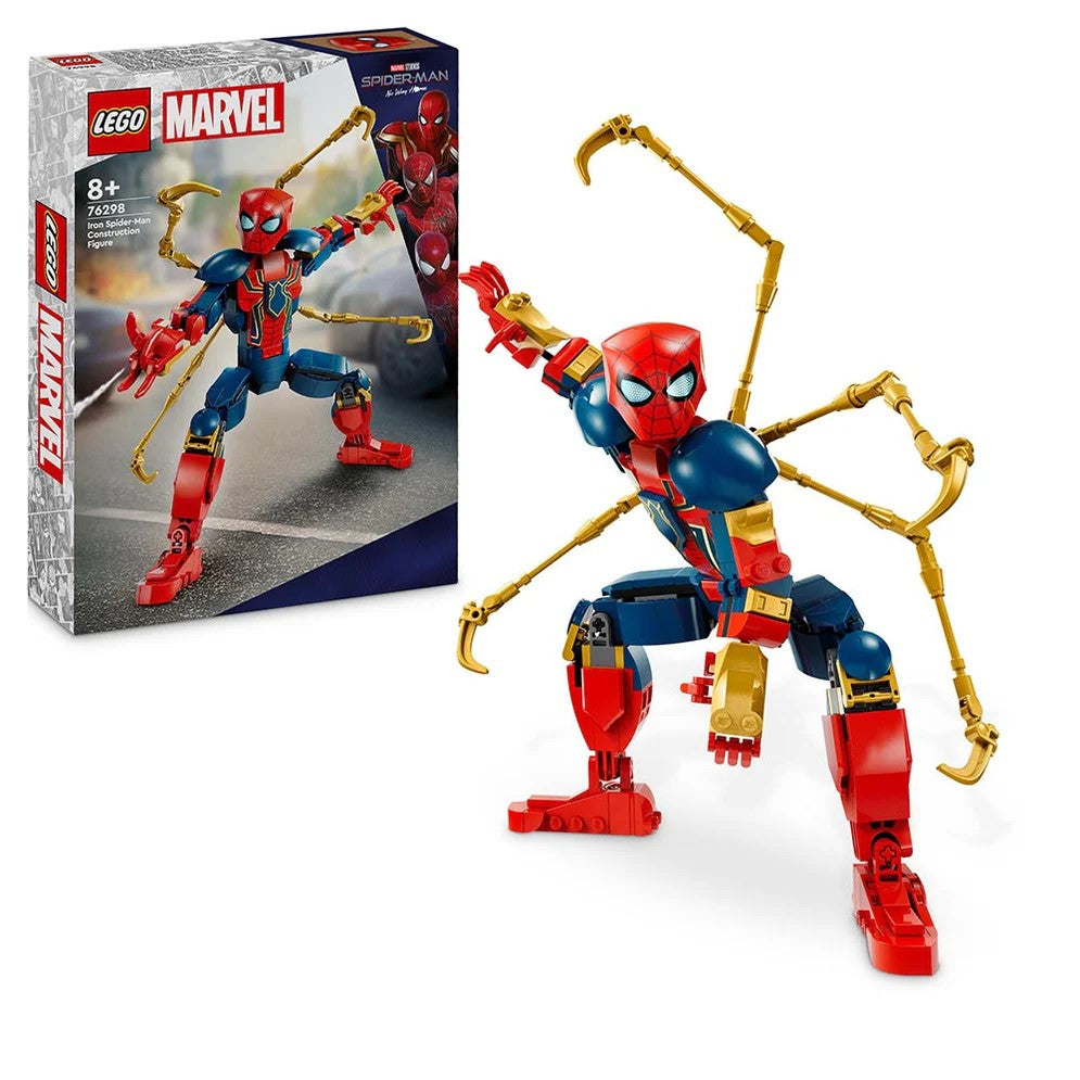 76298 Figura para construir: Iron Spider Man 8y+