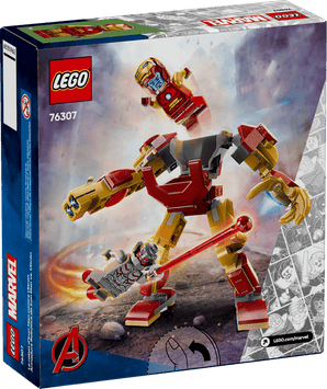 L.Super Heroes: Armadura Robótica De Iron Man Vs. Ultrón (76307)