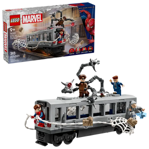 Marvel: Spider-Man Vs. Doc Ock: Escena Del Tren Subterráneo (76321)