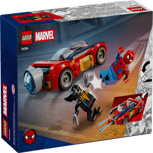 L.Super Heroes: Coche De Spider-Man Vs. Lobezno Venomizado (76336)