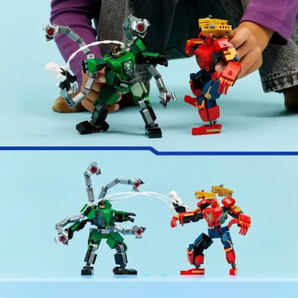 L.Super Heroes: Batalla De Armaduras Robóticas: Spider-Man Vs. Doc Ock (76338)