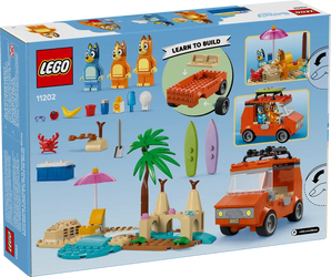 Lego Bluey: Excursión Familiar A La Playa De Bluey (11202)