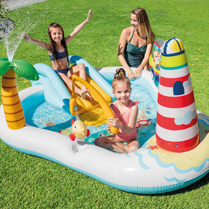 Centro De Actividad Inflable Fishin Fun - Intex