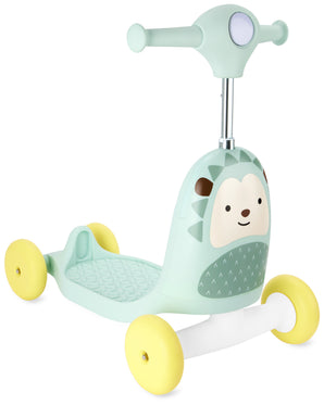Scooter 3 En 1 Gato Zoo Erizo