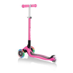 Scooter Primo Plegable Con Luces - Rosado