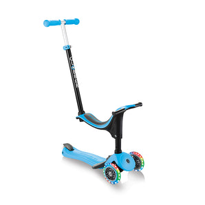 Scooter Go Up Sporty Con Luces Azul Cielo