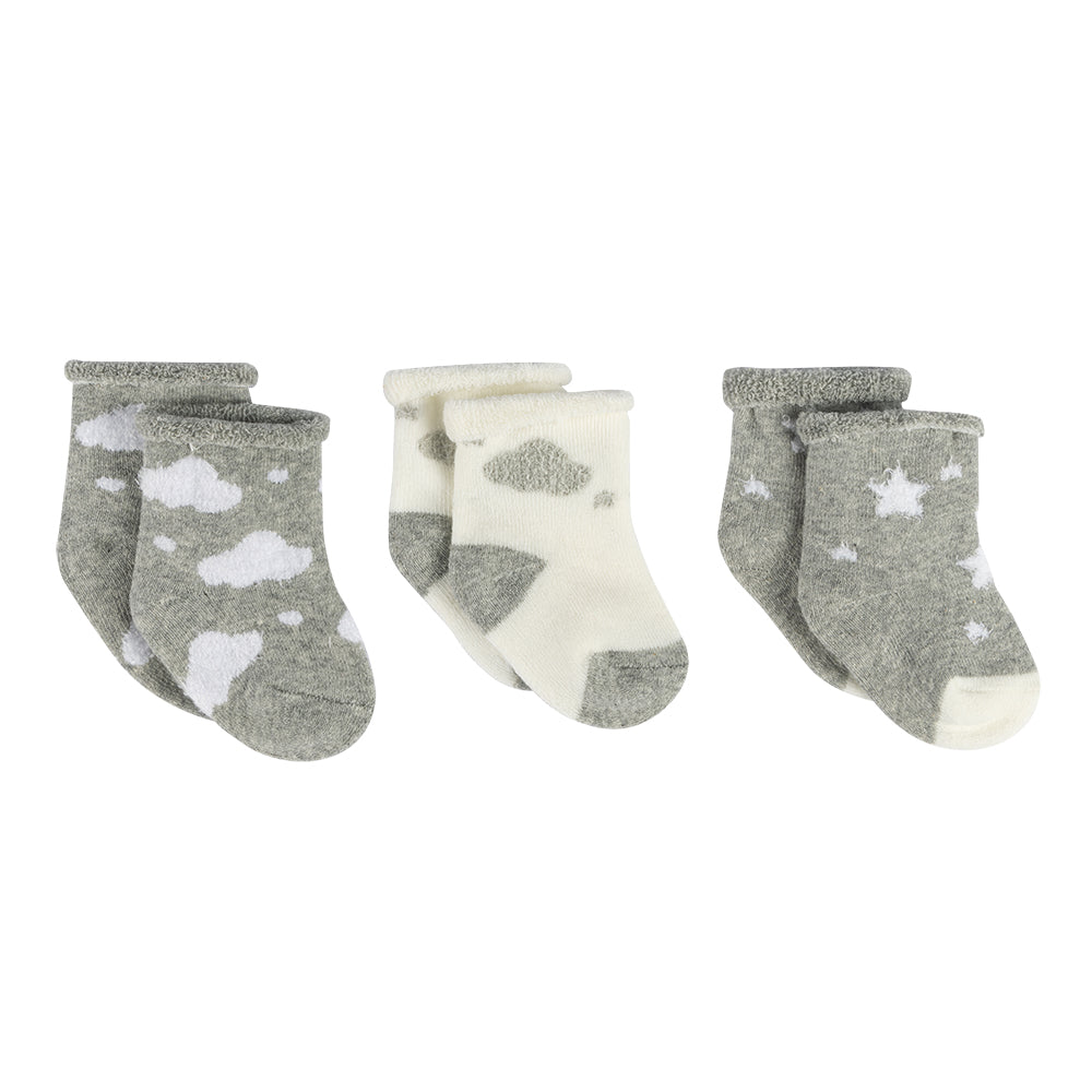 Tripack Calcetines Unisex Baby Sky