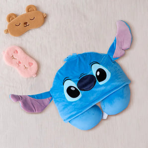 Cojin Viajero C/ Capucha Stitch