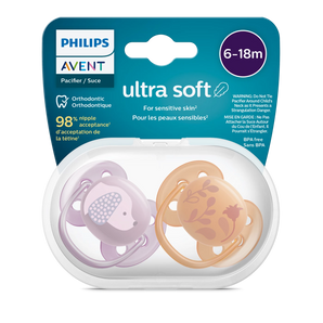 Chupón Ultra Soft 6-18M x2