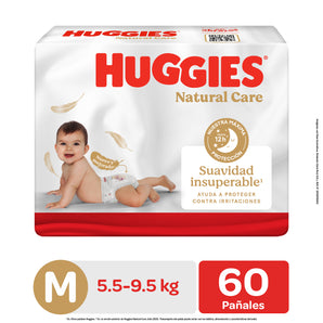 Pañales Hug Natcare M Hiper 60 Magnum