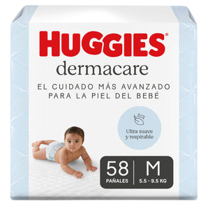Pañales Hug Puro & Nat M 58 Dermacare