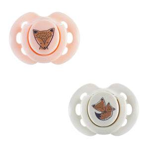 Chupones Fun Style 0-6M Niña - 2 Und