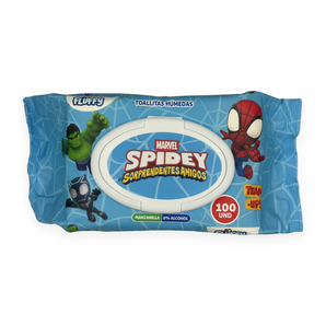 Toallitas húmedas Marvel Spidet