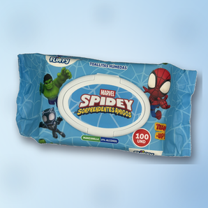 Toallitas húmedas Marvel Spidet